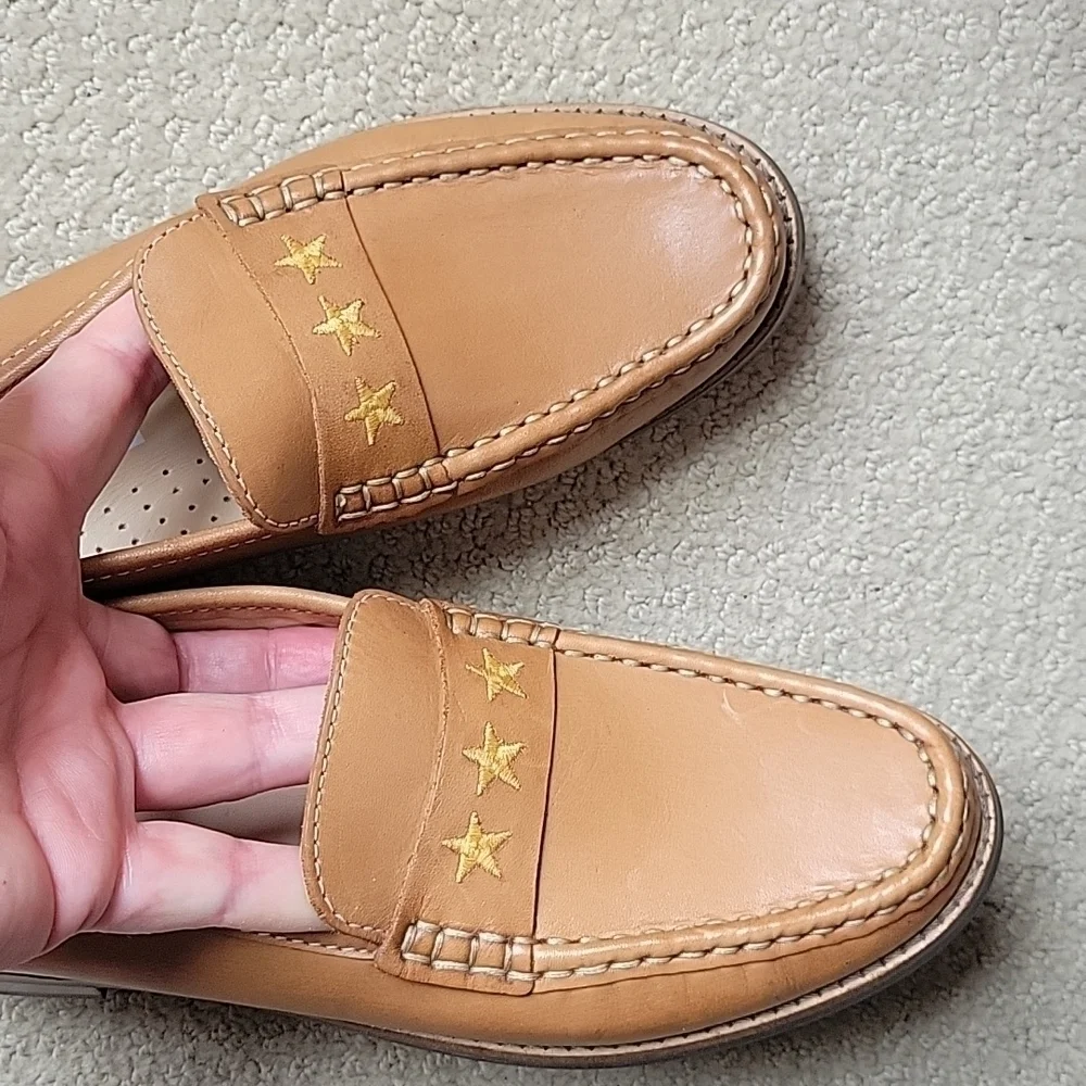 NEW! MARC JOSEPH Leather Loafers Made in Brazil Big Boys 5.